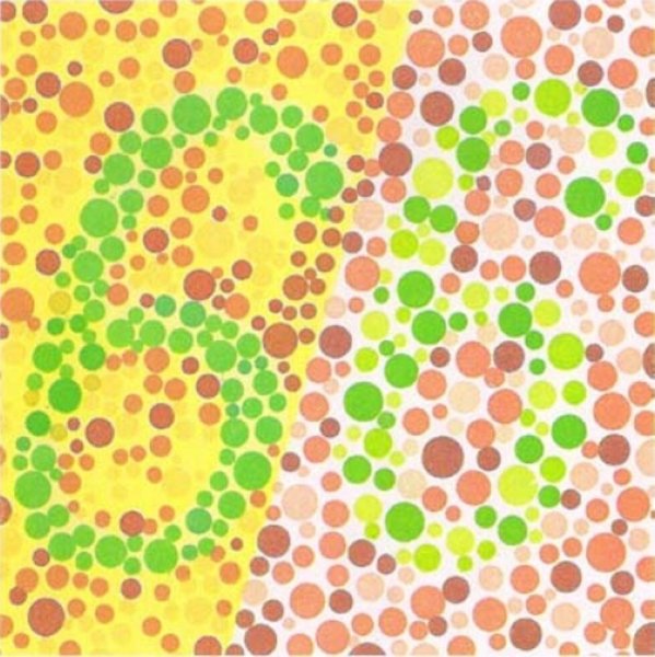 Тест на восприимчивость цветов