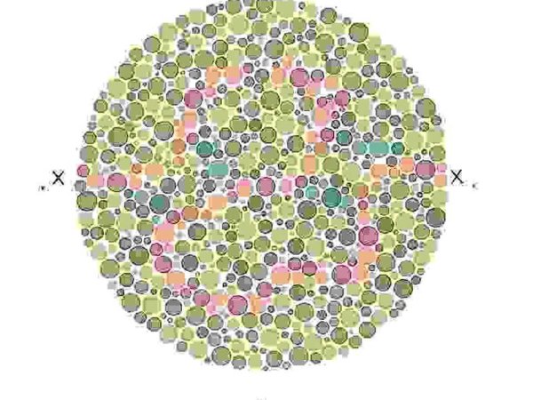 Таблица цветоощущения Рабкина