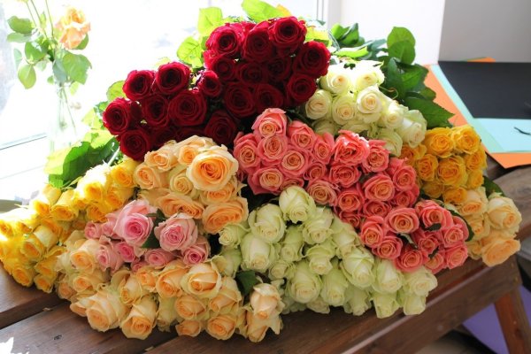 Букет из 301 розы