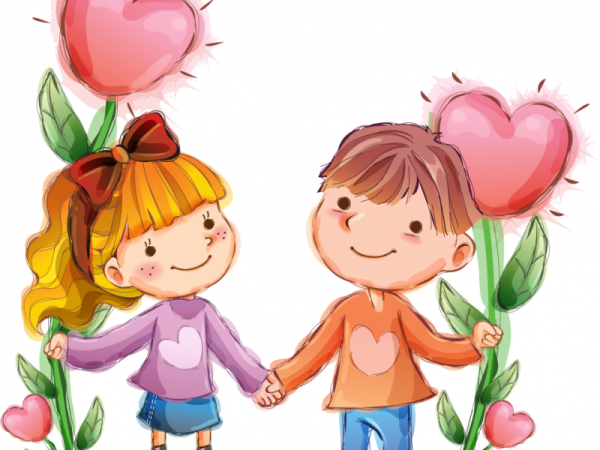 Дети мальчик и девочка