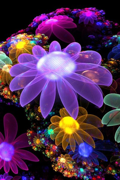 Сказочные цветы