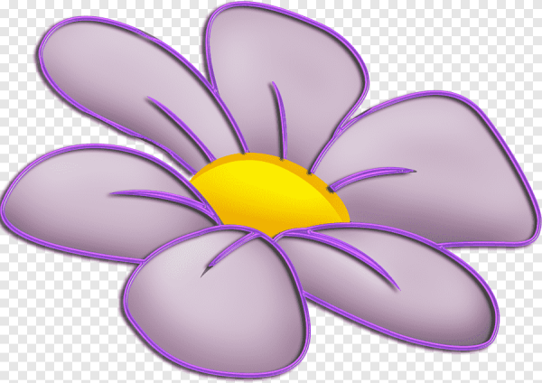 Цветочки мультяшные