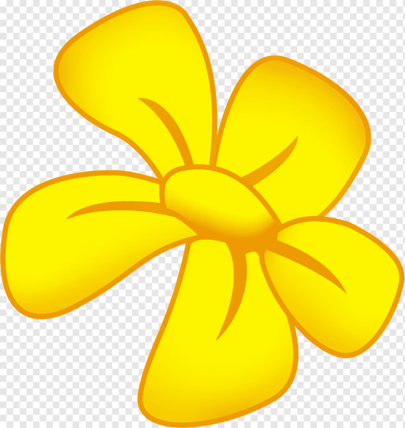 Цветочки мультяшные