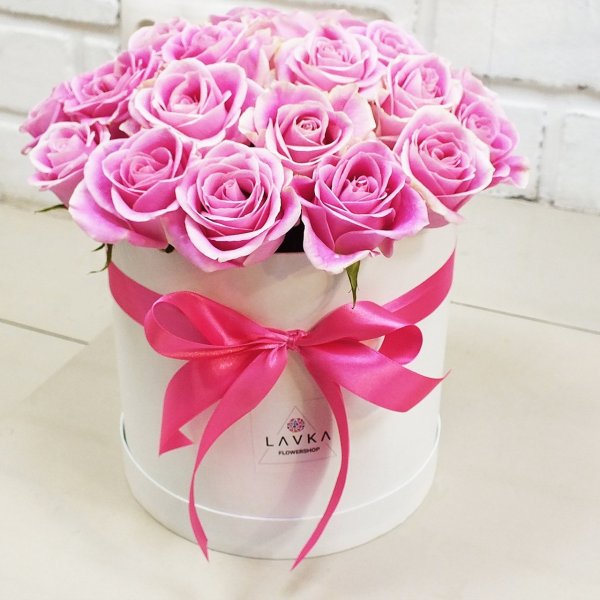 Розы в коробке