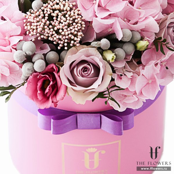 Цветы в коробке