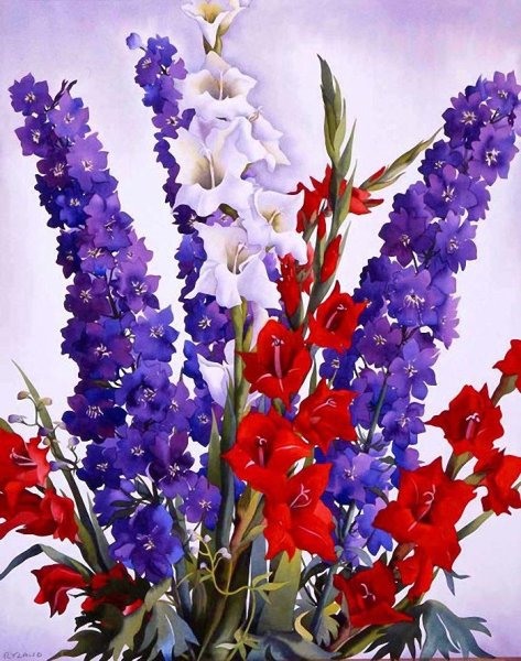 Кристофер Райланд акварели