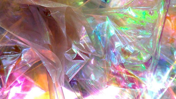 Розовый переливающийся