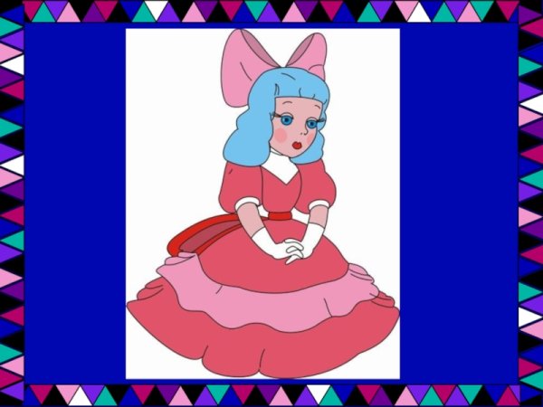 Лиза Бродская синие волосы