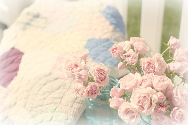 Пастельные цветы