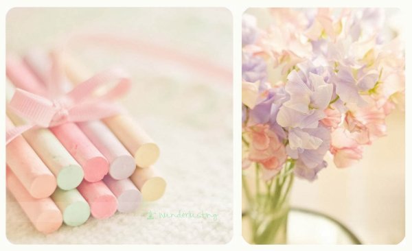 Игрушки нежных пастельных тонов