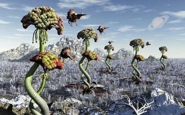 Пришельцы растения