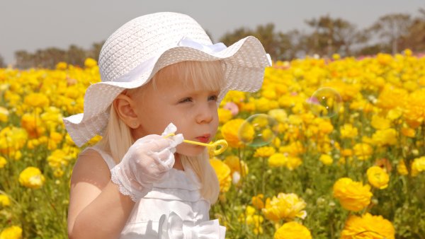 Открытка дети цветы жизни