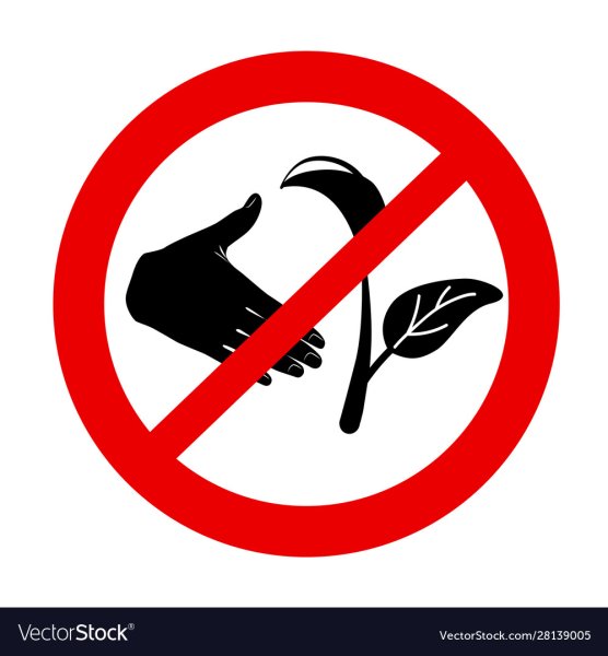 Экологический знак не топтать траву