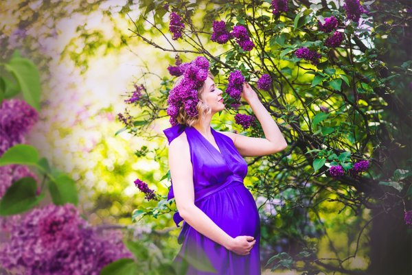 Беременная жена