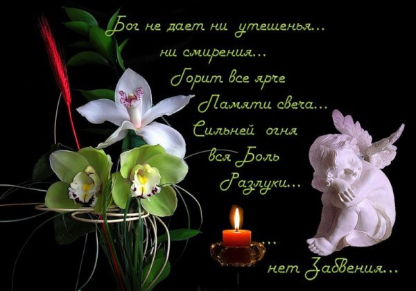 Цветы памяти