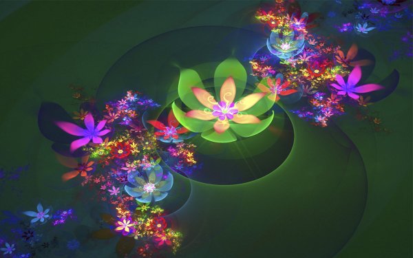 Сказочные цветы