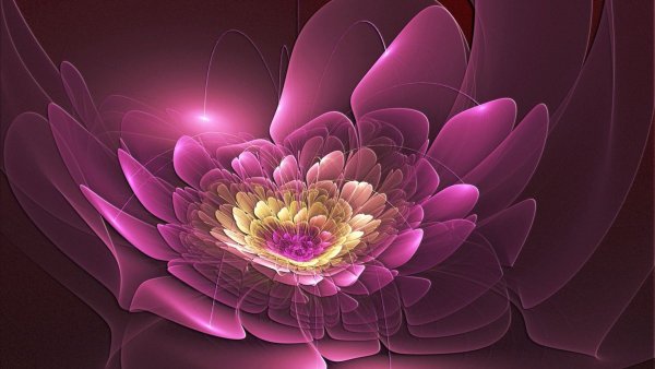 Фрактальная Графика растения