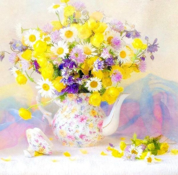 Хорошего дня ромашки