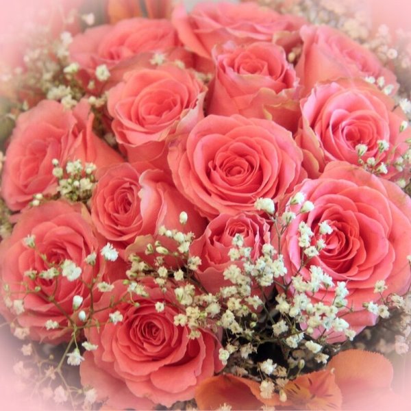 Букет роз для Марины