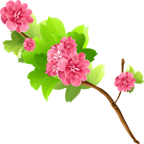 Веточка цветов