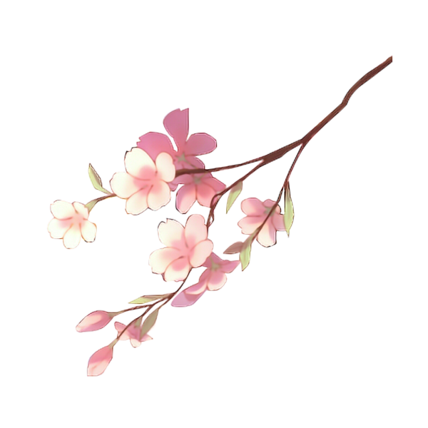 Цветные веточки