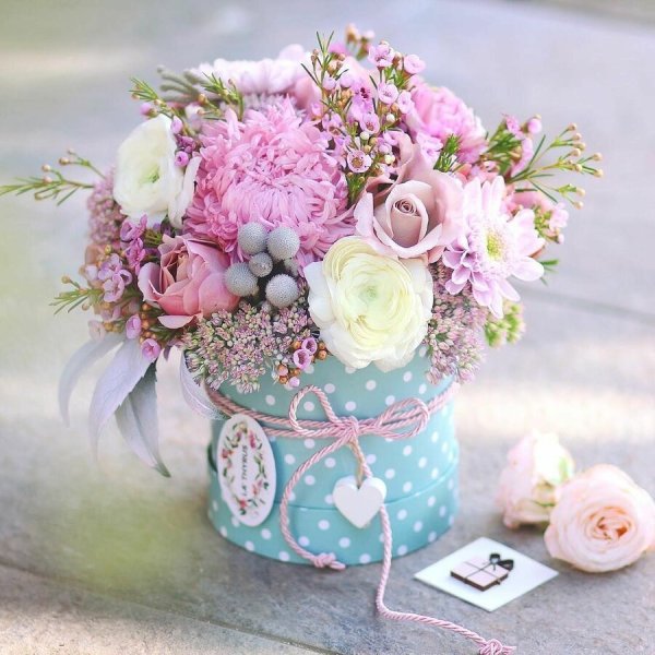 Красивый нежный букет