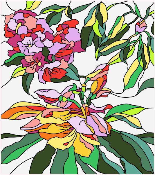 Эскиз витража