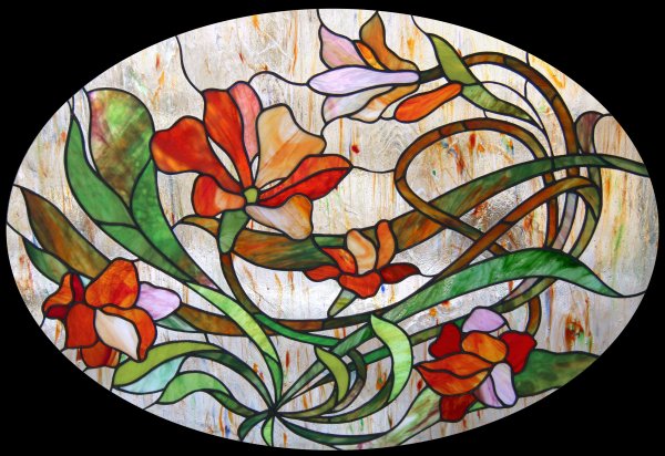 Витраж Тиффани Евгения Куртукова