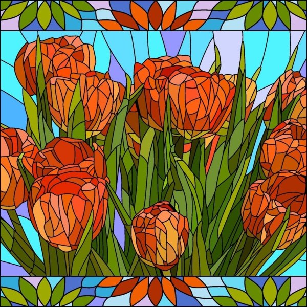 Витражная мозаика