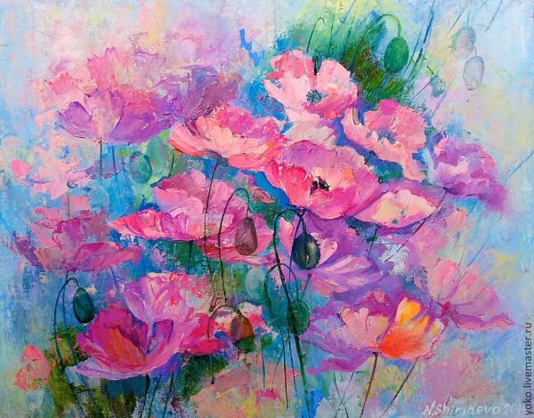 Маки художника Ширяевой Натальи