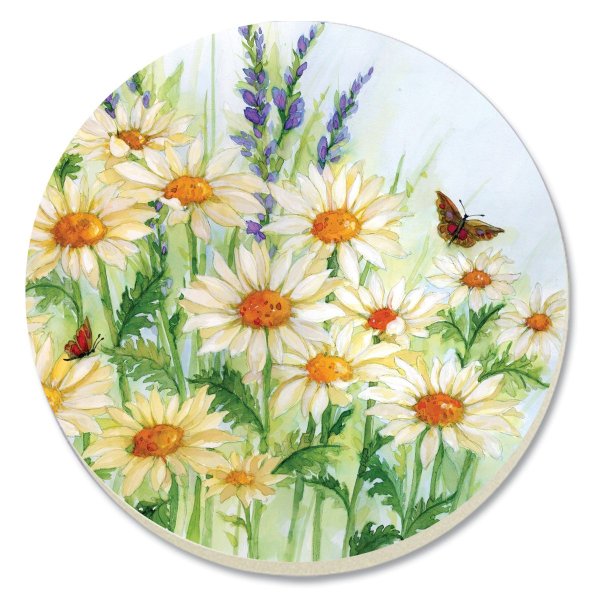 Цветы яркие круглые для декупажа