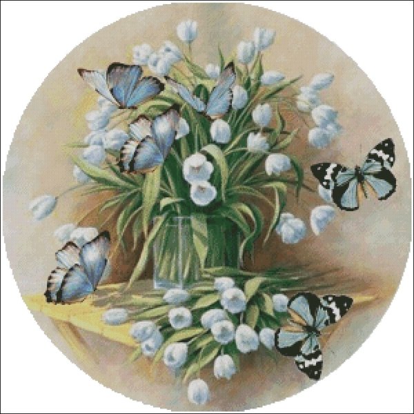 Ландыши для декупажа