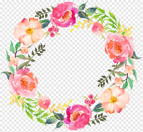 Цветы в круге