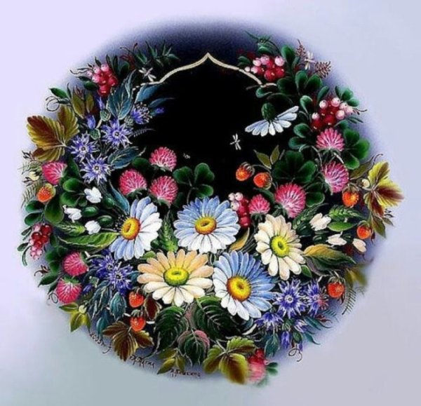 Жостово венок