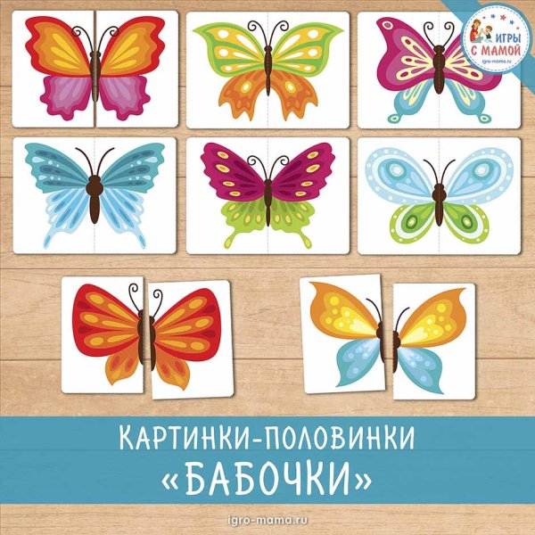 Развивашки половинки для детей