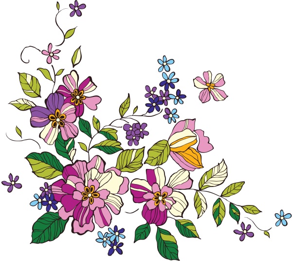 Орнамент цветы