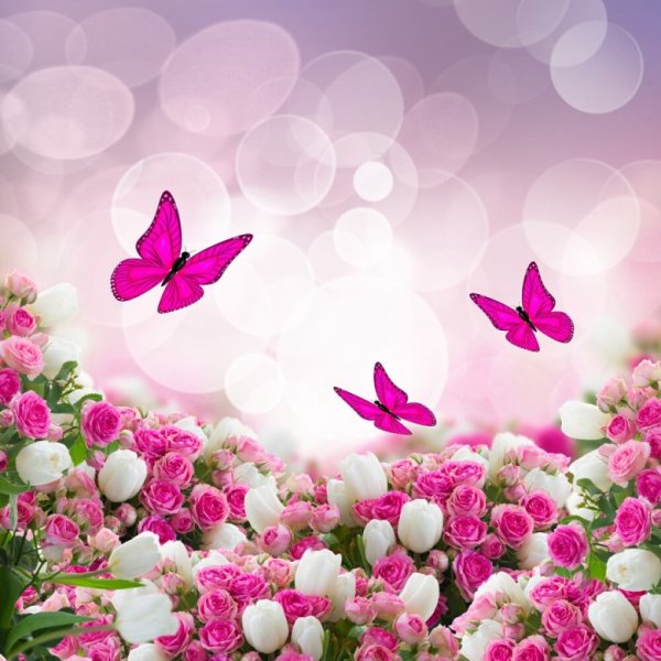 Цветы для девочки на день рождения