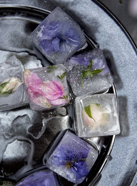 Цветы во льду