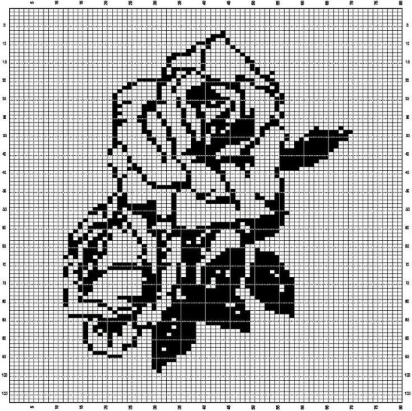 Вышивка крестом маленькие