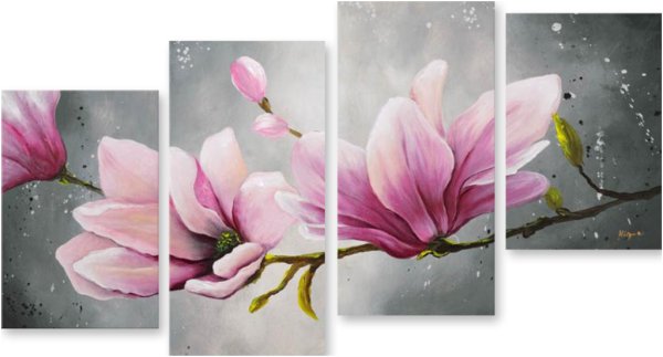 Модульная картина Магнолия