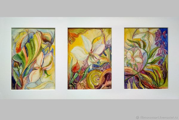 Композиция из трех картин