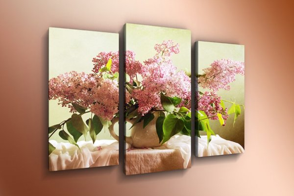 Триптих в интерьере