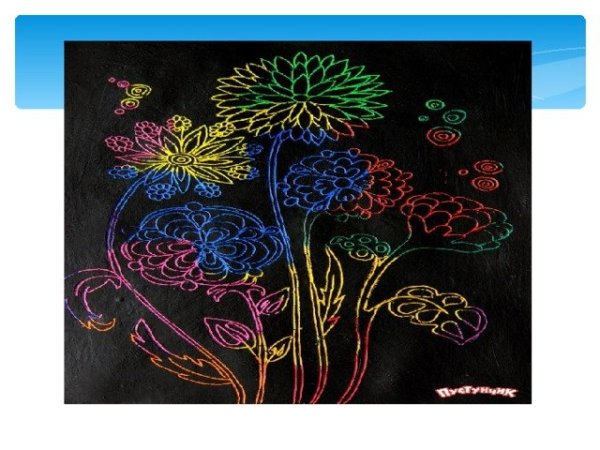 Воскография граттаж