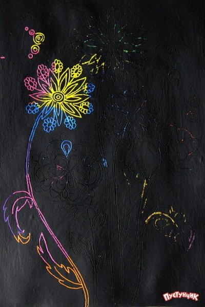 Gail Kellet линогравюра