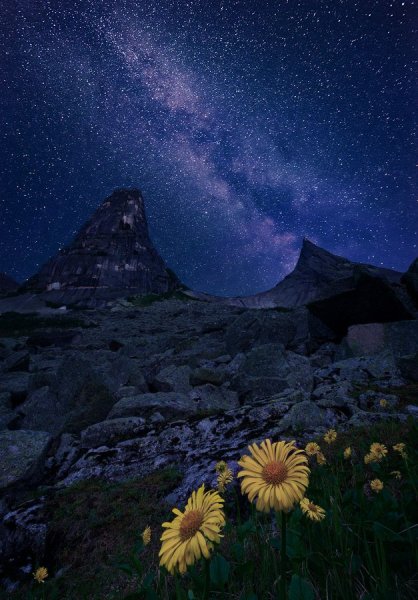 Красивые ночные пейзажи