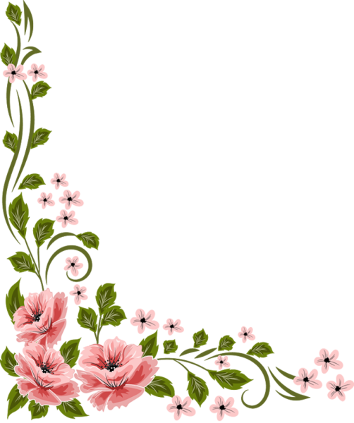 Рамка из цветов