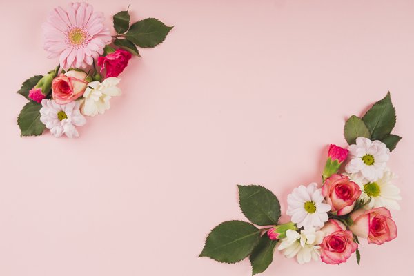 Цветы по краям