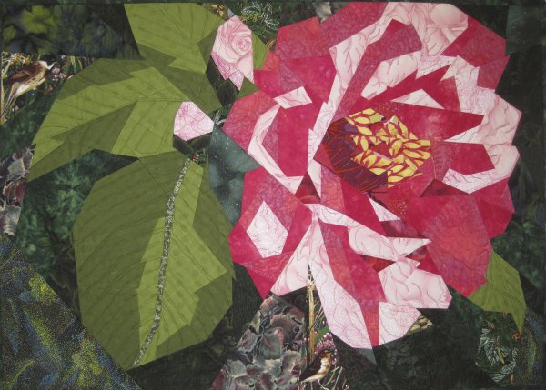 Лоскутное шитье по бумаге