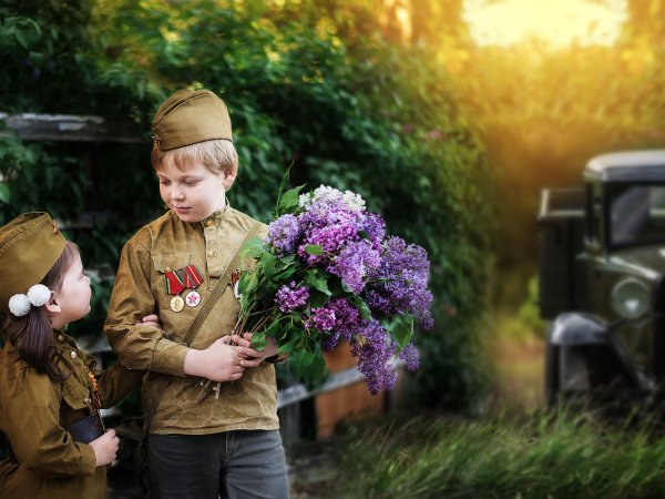 Сирень день Победы