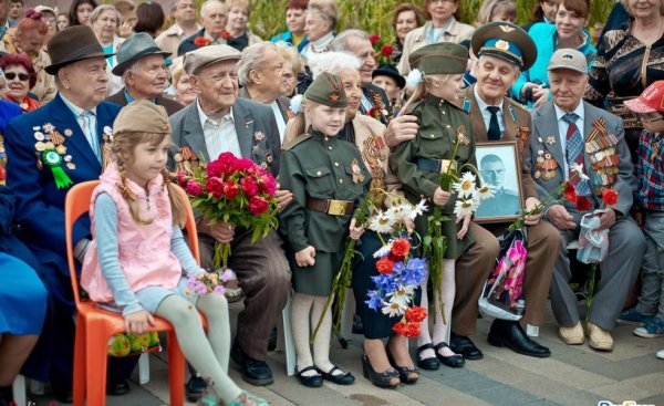 Ветераны и дети